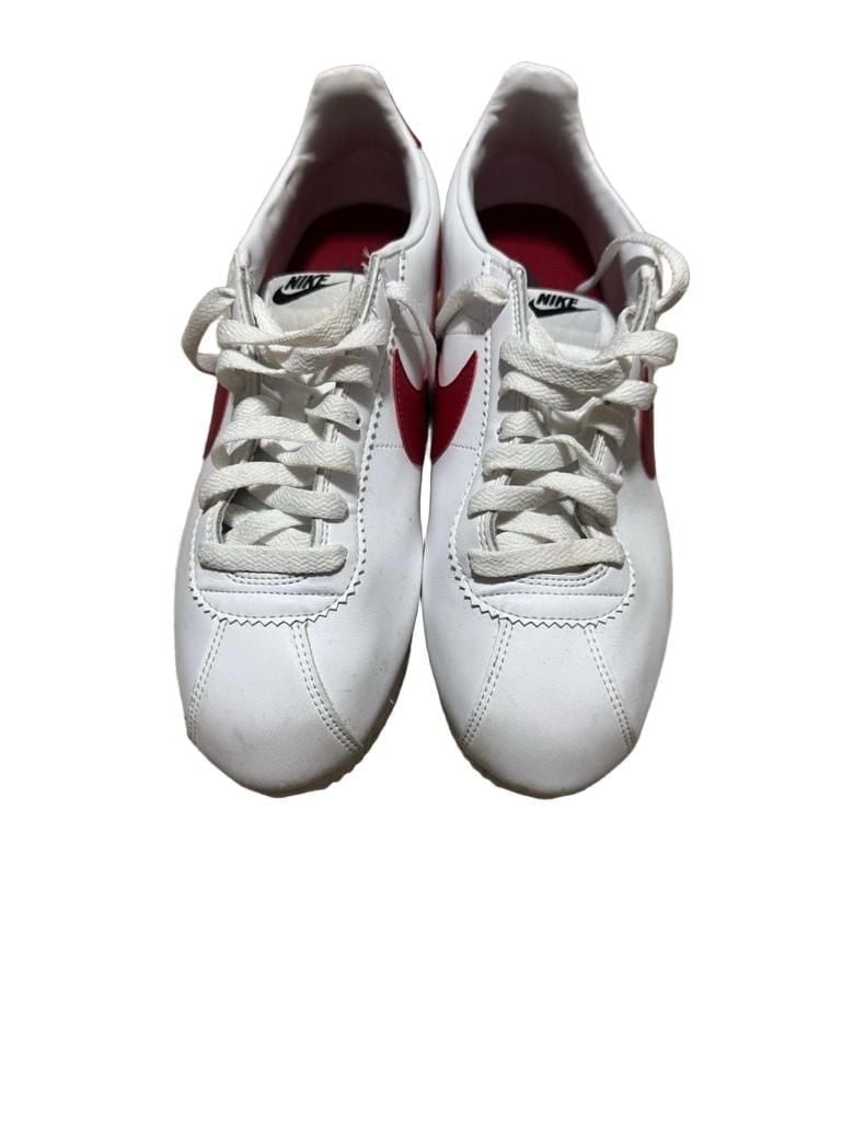 Women’s Nike Cortez Classic Size 12 White Varsity Red Royal Blue “Forest Gump” 3