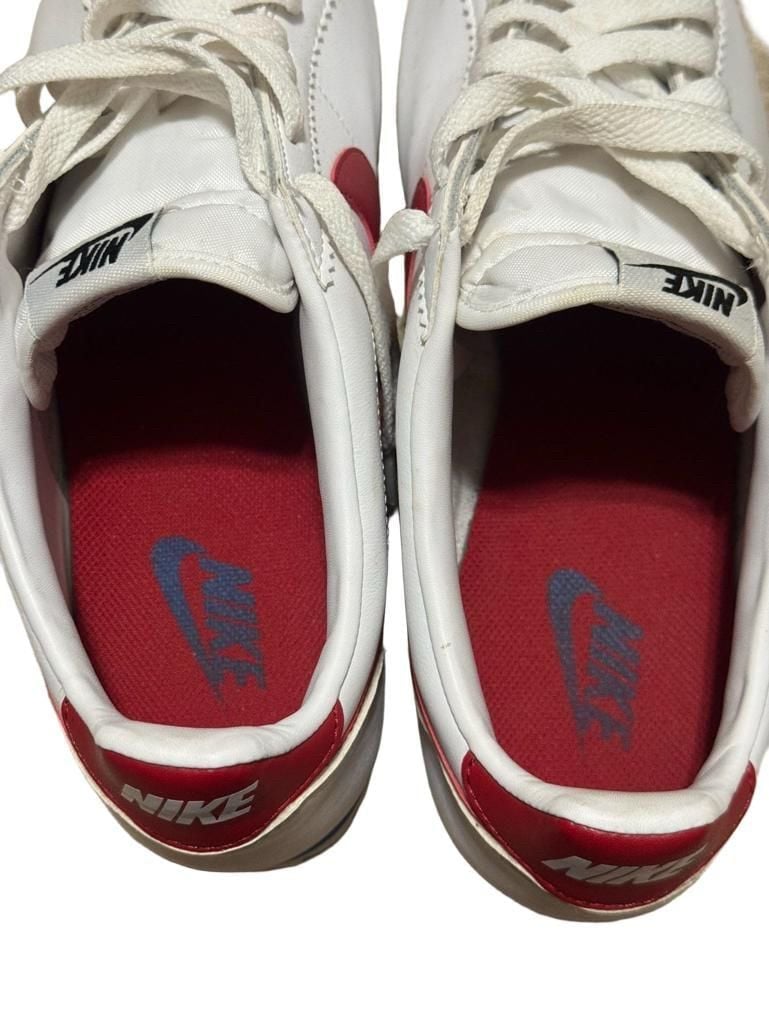 Women’s Nike Cortez Classic Size 12 White Varsity Red Royal Blue “Forest Gump” 8