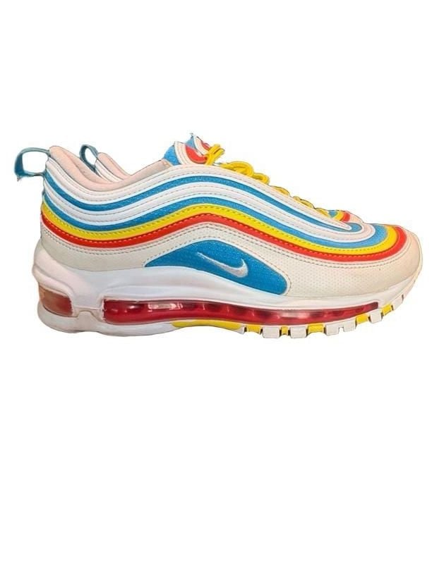 Nike Air Max 97 White Multicolor 5 youth/ 6.5 women 2