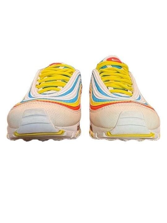 Nike Air Max 97 White Multicolor 5 youth/ 6.5 women 3