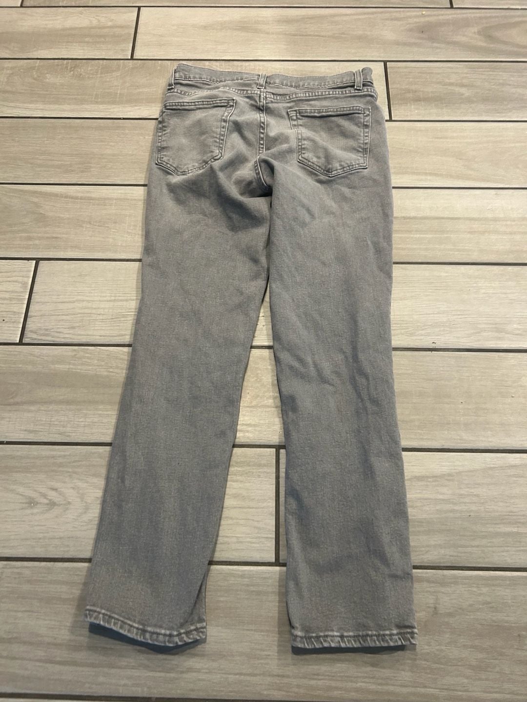 Sonoma The Everyday Jean Slim 32x30 Gray Denim Pants 6