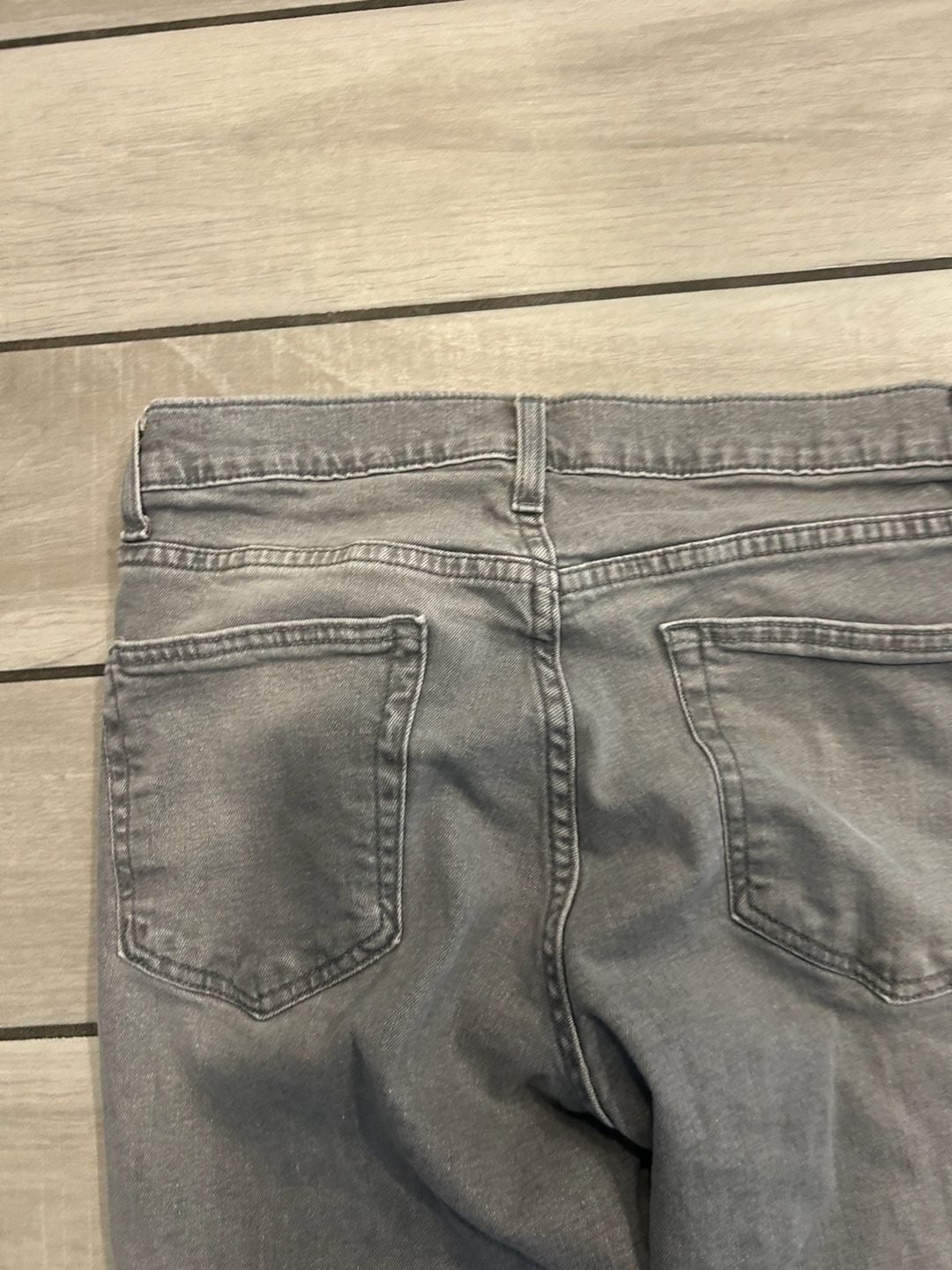 Sonoma The Everyday Jean Slim 32x30 Gray Denim Pants 7