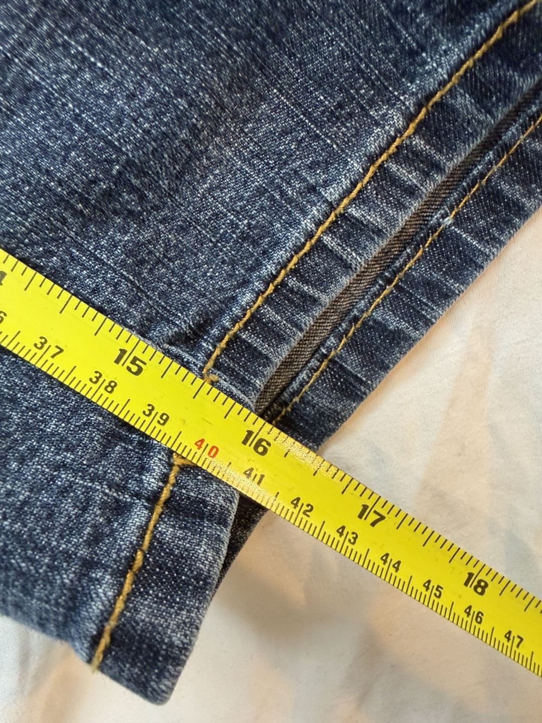 Venezia Denim Shorts Size 16 Blue Cotton Blend 5