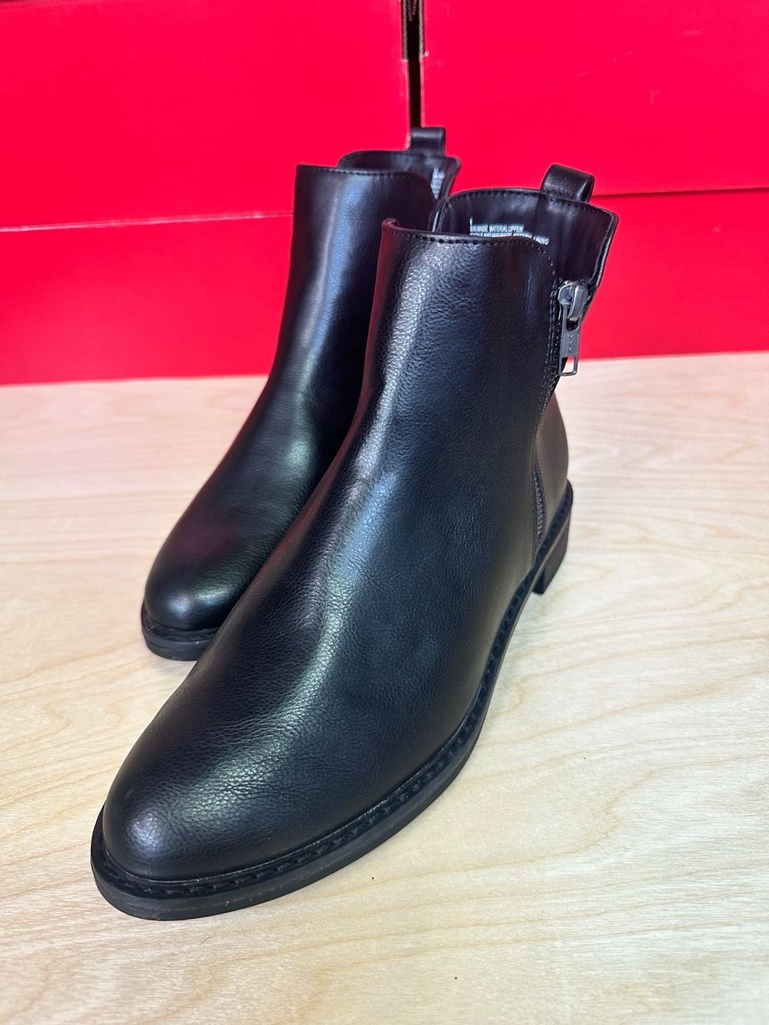 Universal Thread Ankle Boots Size 6 Black 5