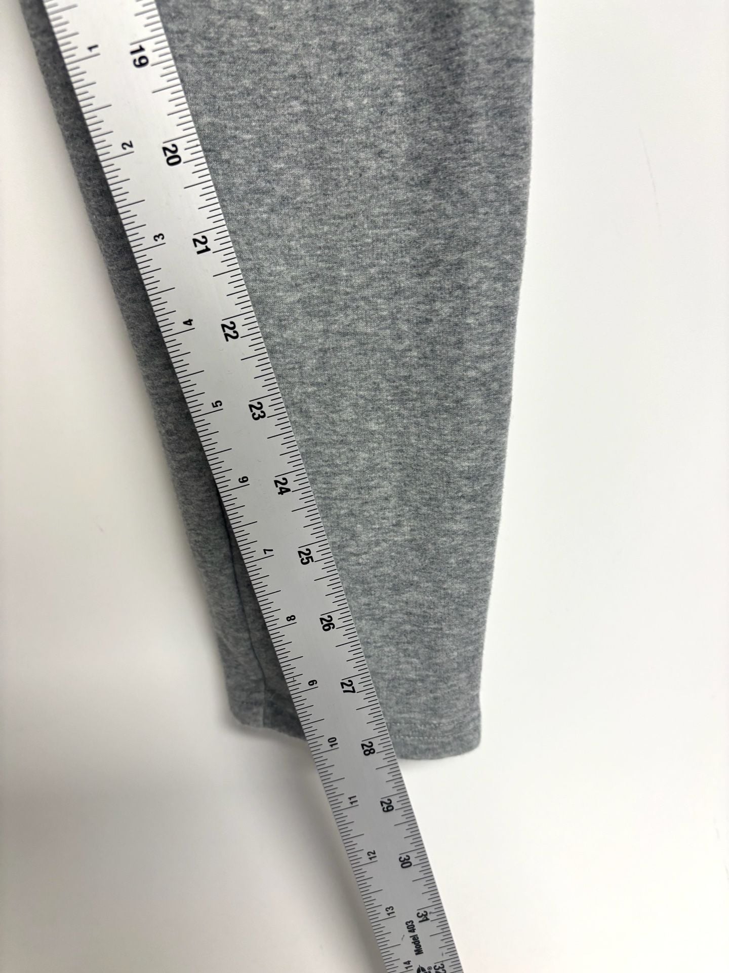 Lands' End Serious Sweats Pants Size Large Gray Cotton Blend 7