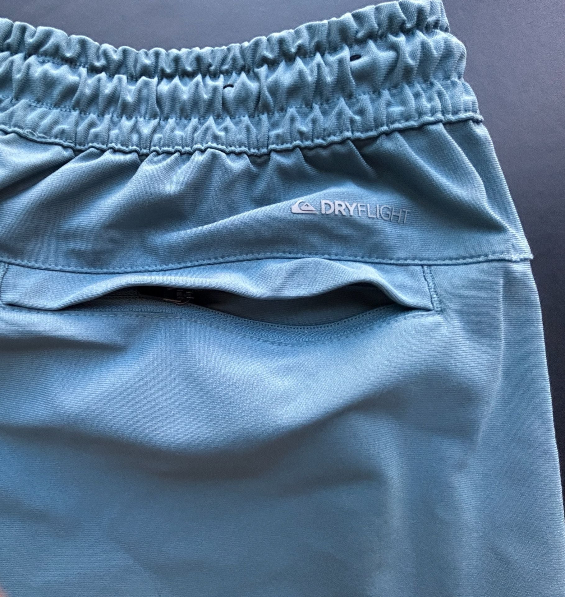 Quiksilver Athletic Shorts Size M Blue Unisex 9