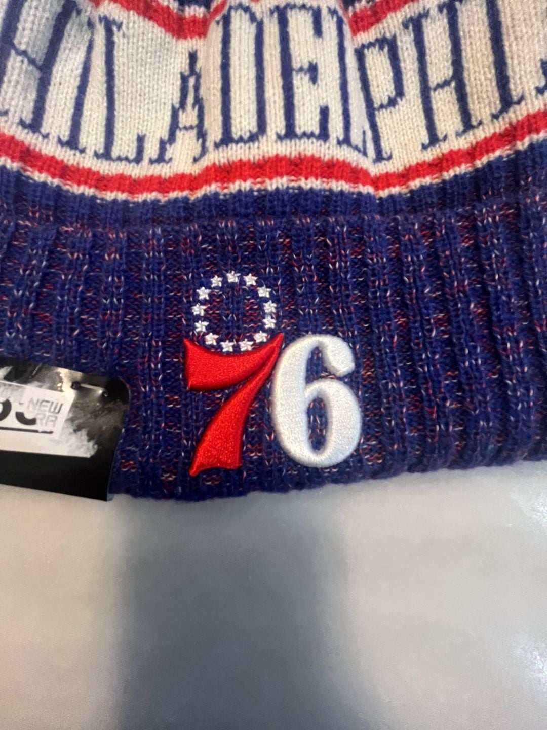 New Era Philadelphia 76ers Sport Knit Beanie OSFM 3