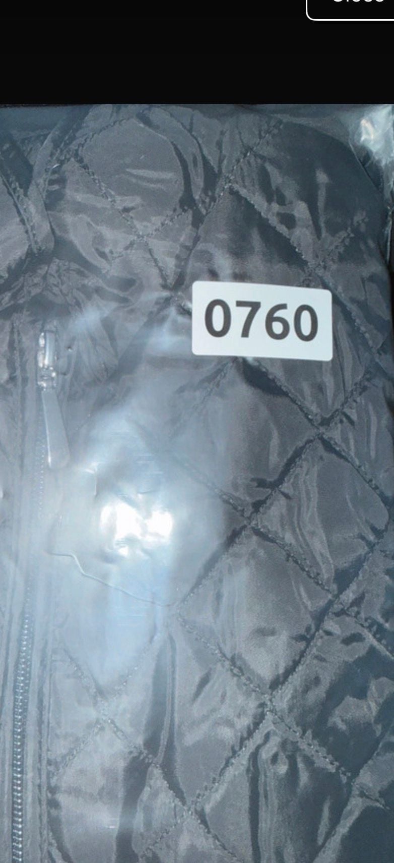 Karen Scott Quilted Vest Size PS Black Full Zip 8