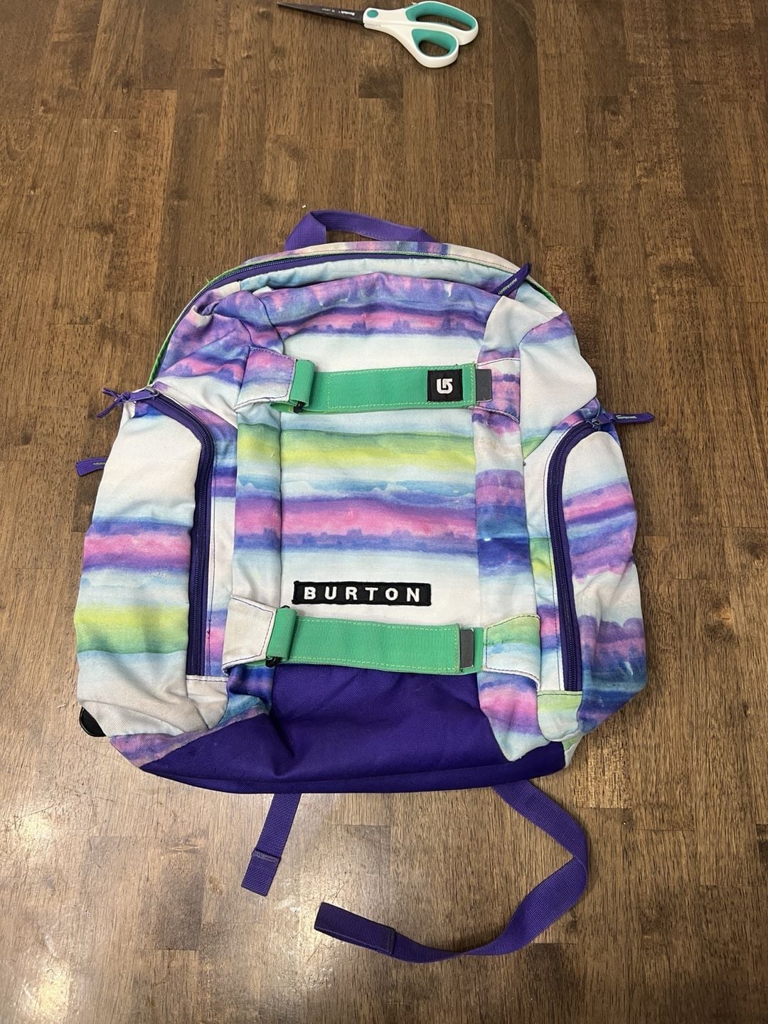 Burton Multicolored Striped Backpack 2