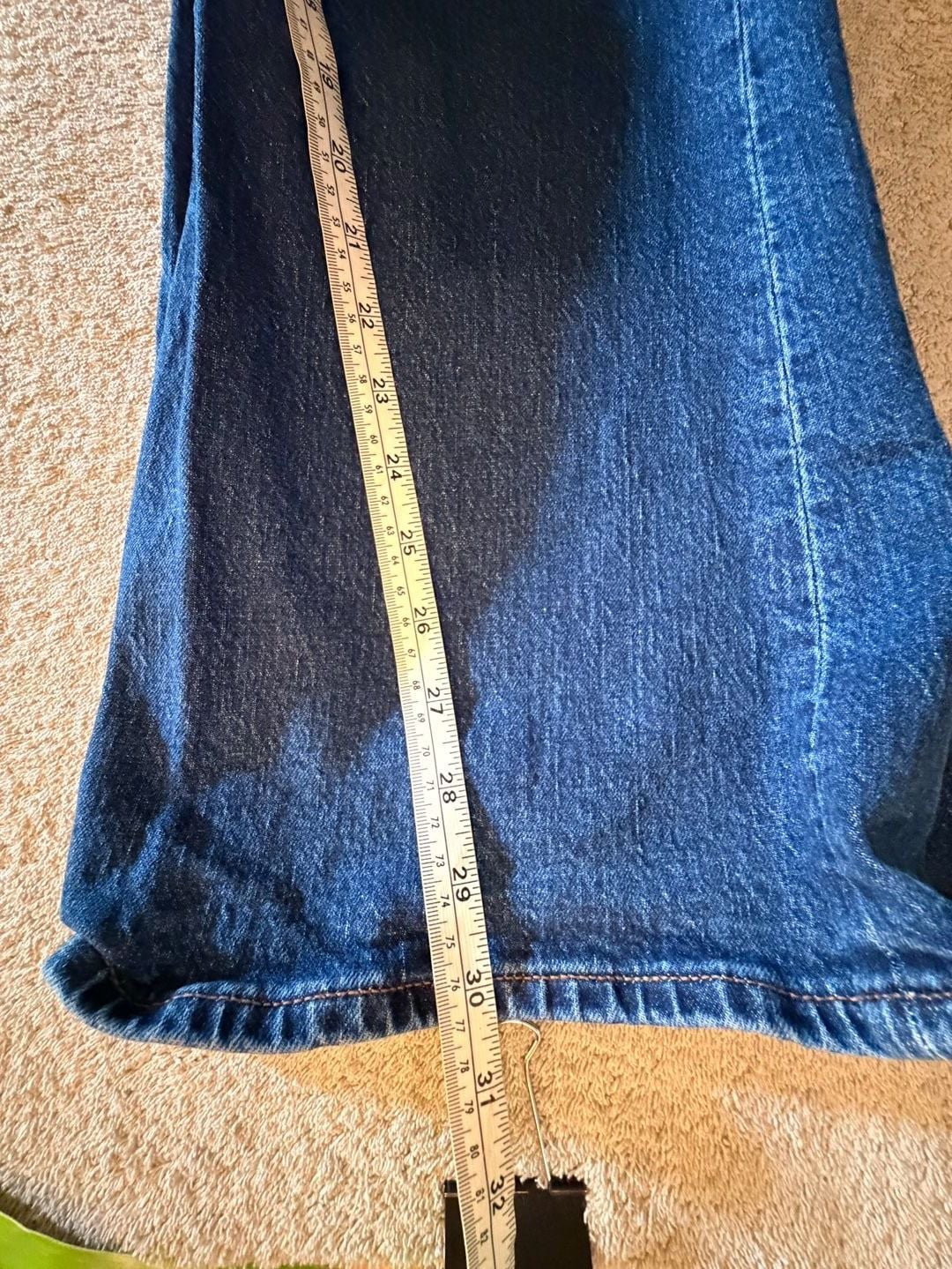 Abercrombie & Fitch High Rise Bootcut Jeans Size 31 Regular Blue 9