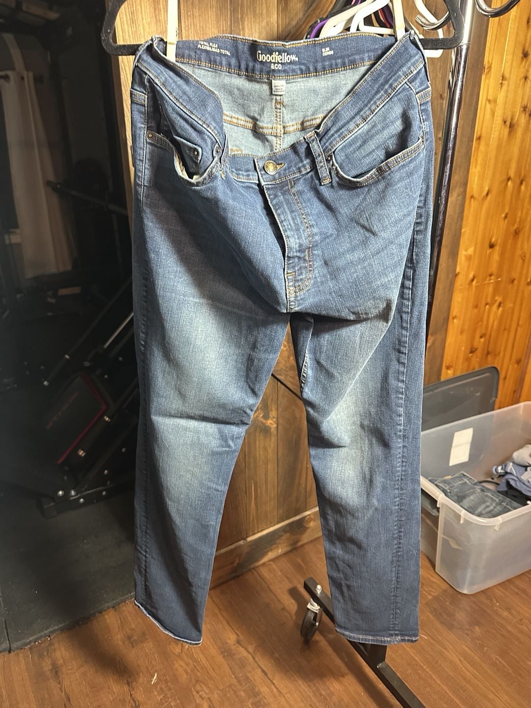 Goodfellow & Co Slim Total Flex Jeans 34x34 Blue 2