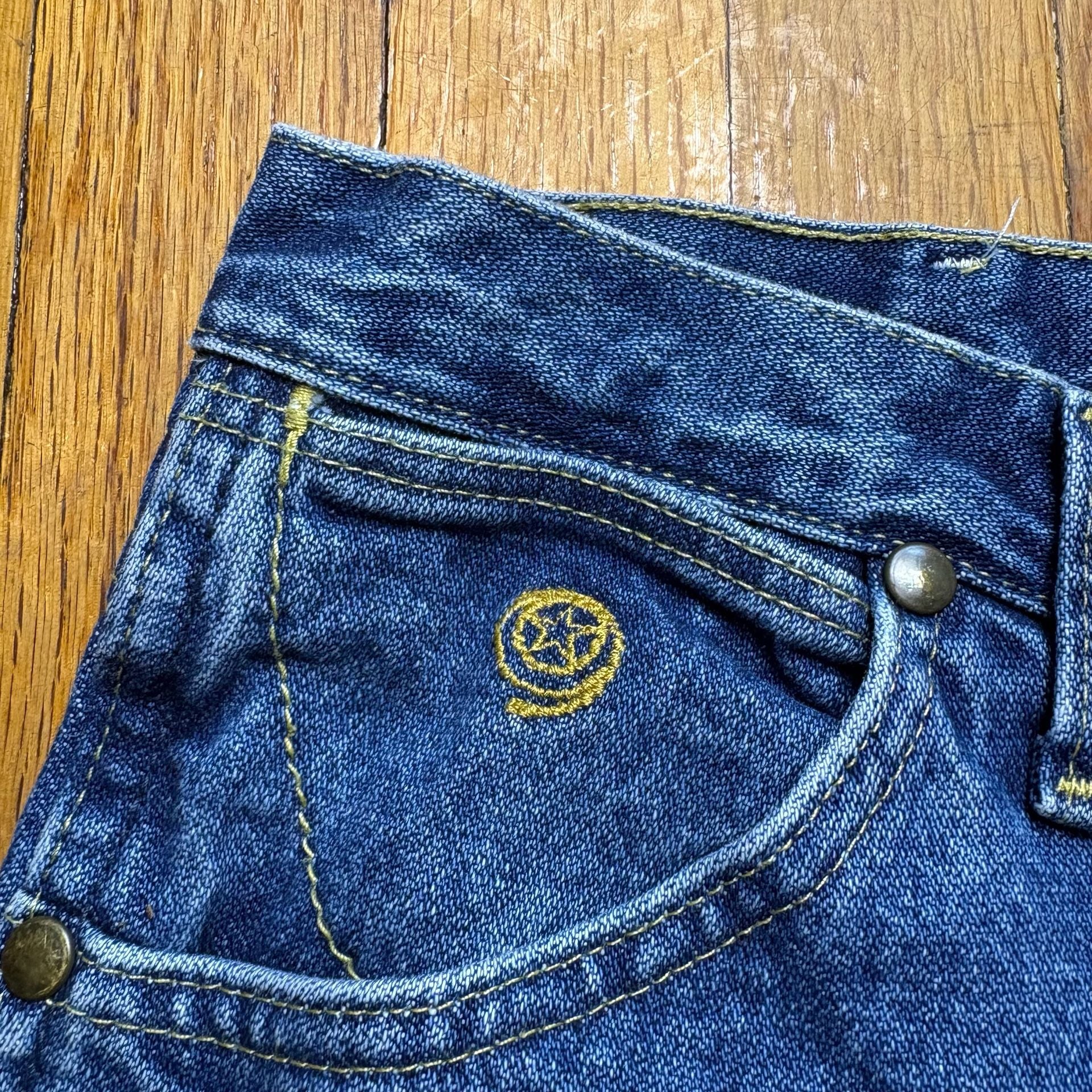 Wrangler George Strait Collection Jeans 34x30 Blue Cotton Straight Leg 5