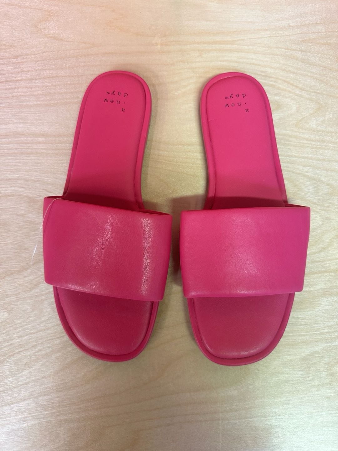A New Day Slide Sandals Size 7 Pink 2