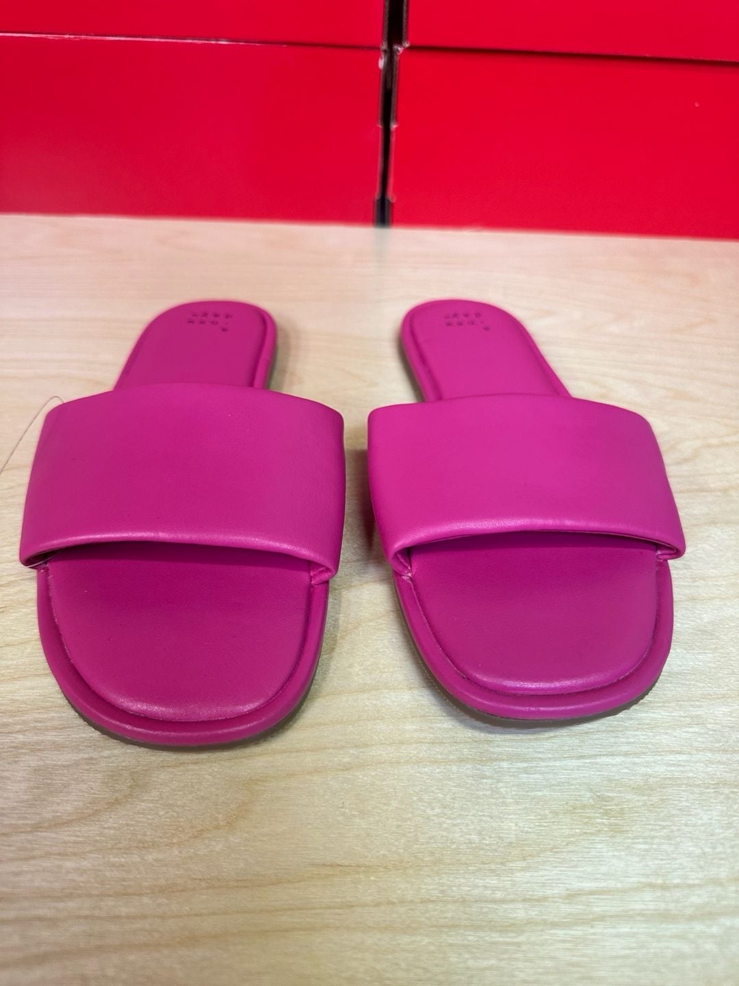 A New Day Slide Sandals Size 7 Pink 5