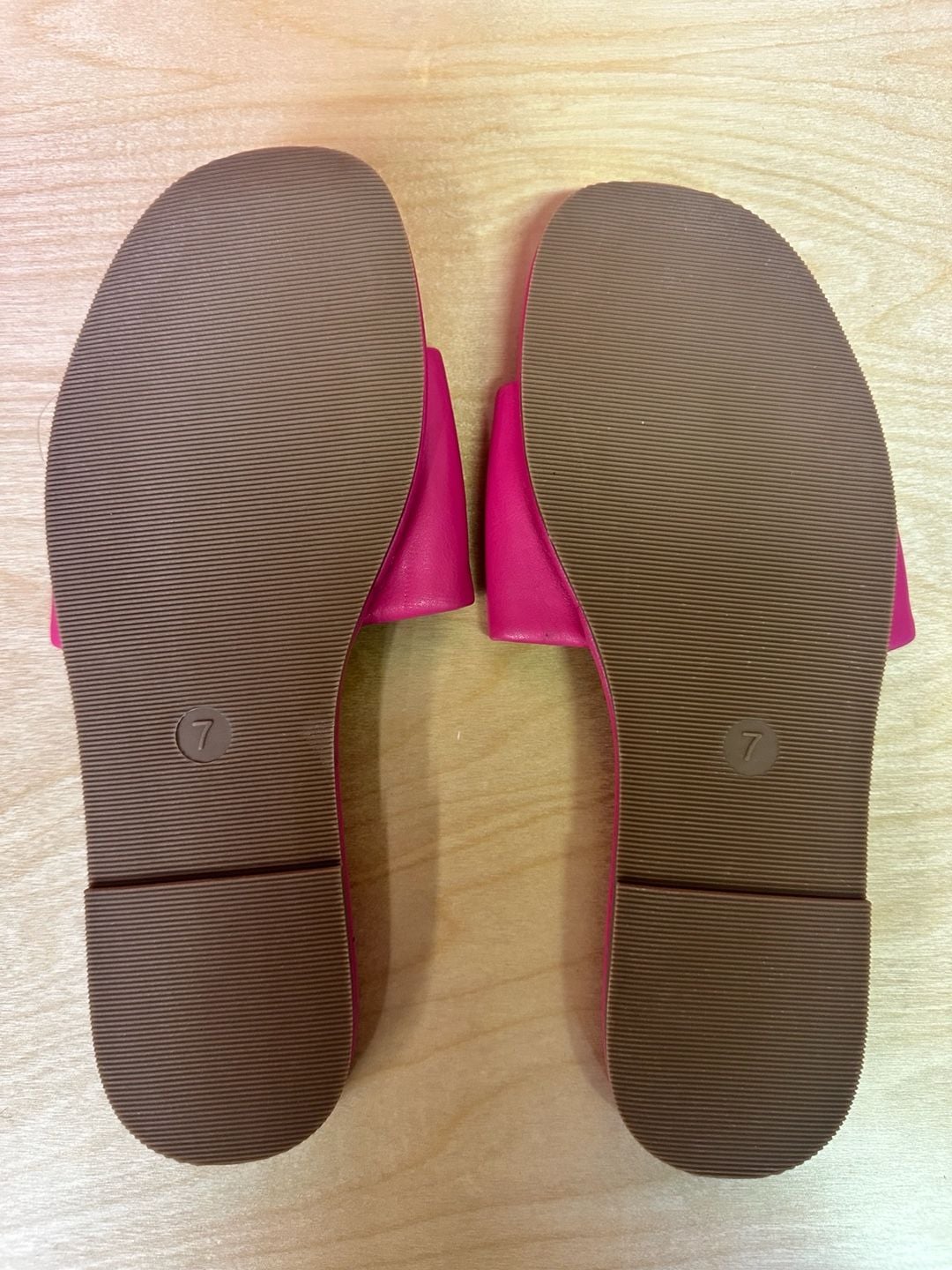 A New Day Slide Sandals Size 7 Pink 7