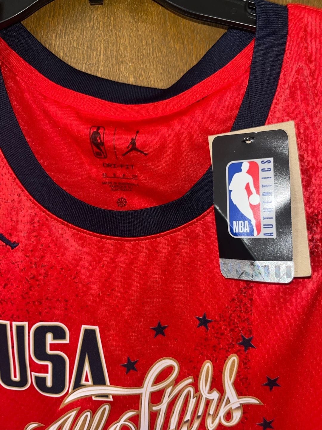 Jordan Jalen Brunson NBA All-Star Jersey Size S 40 Red New 4