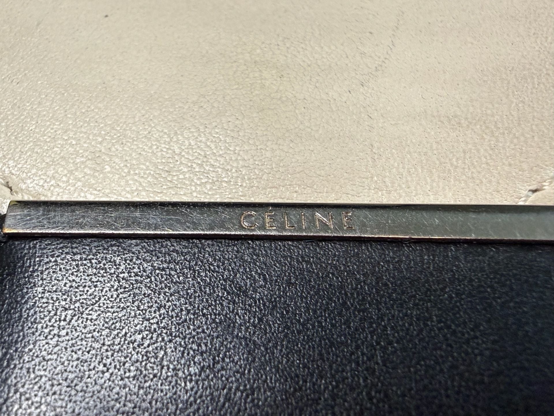 Celine Multicolor Calfskin & Haircalf Envelope Wallet 4