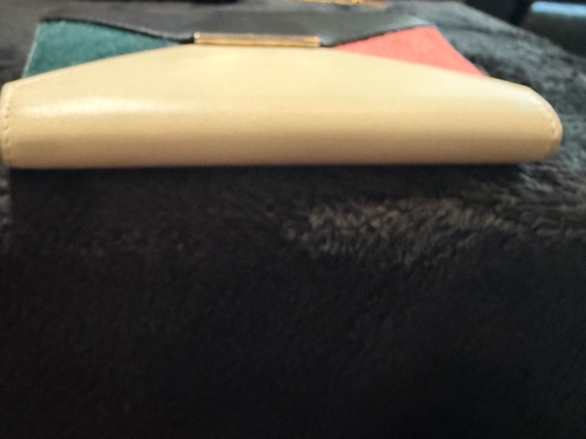Celine Multicolor Calfskin & Haircalf Envelope Wallet 6