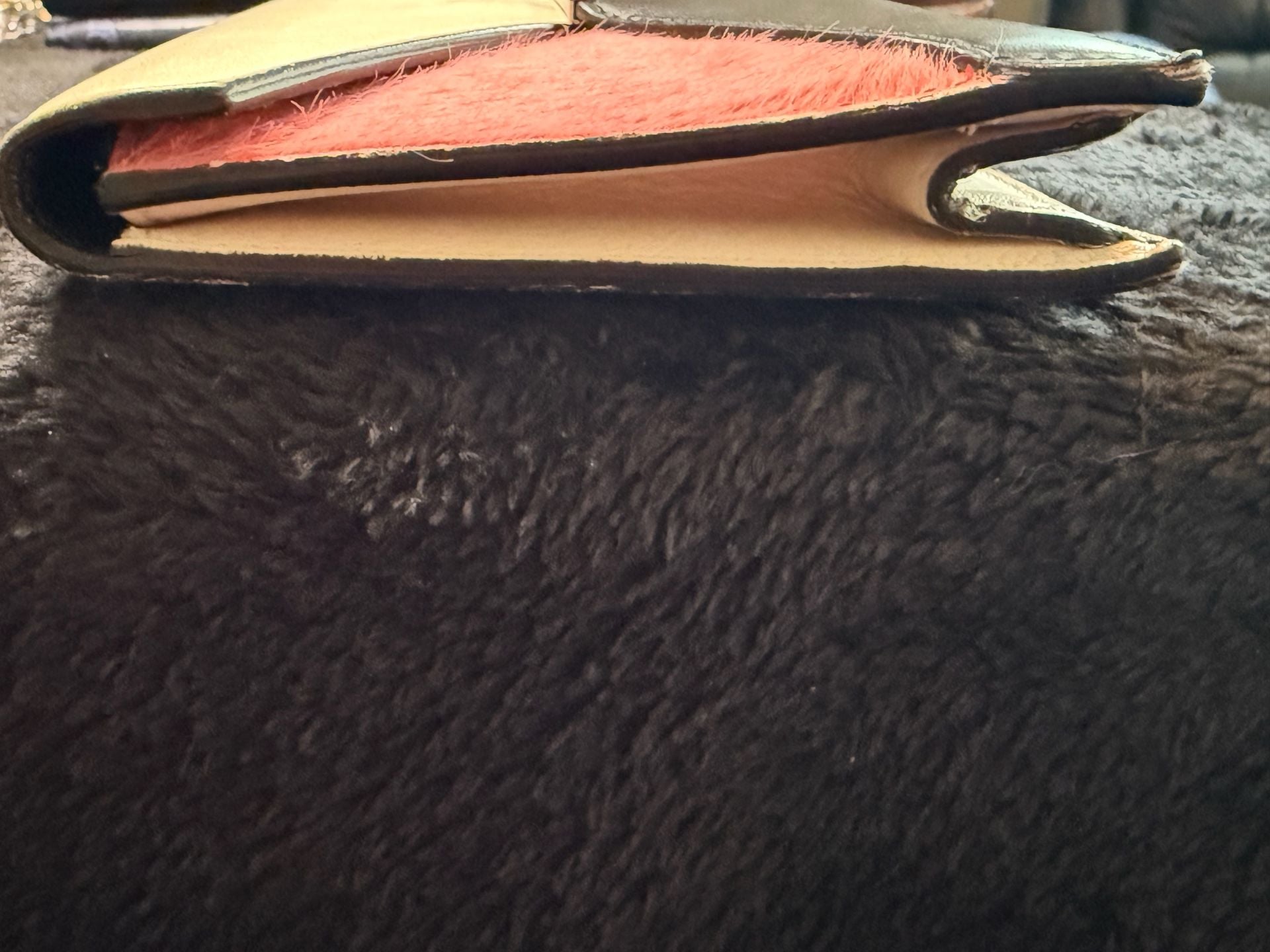 Celine Multicolor Calfskin & Haircalf Envelope Wallet 8