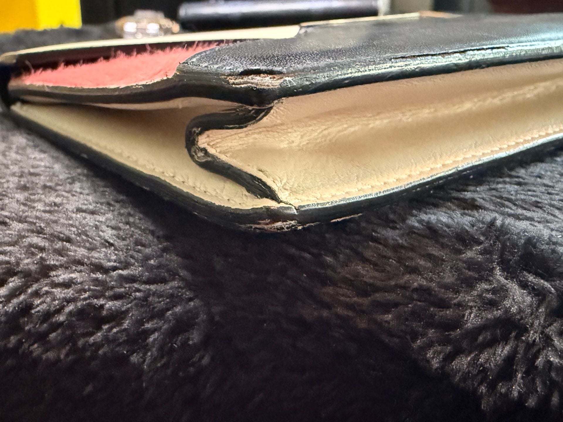 Celine Multicolor Calfskin & Haircalf Envelope Wallet 9