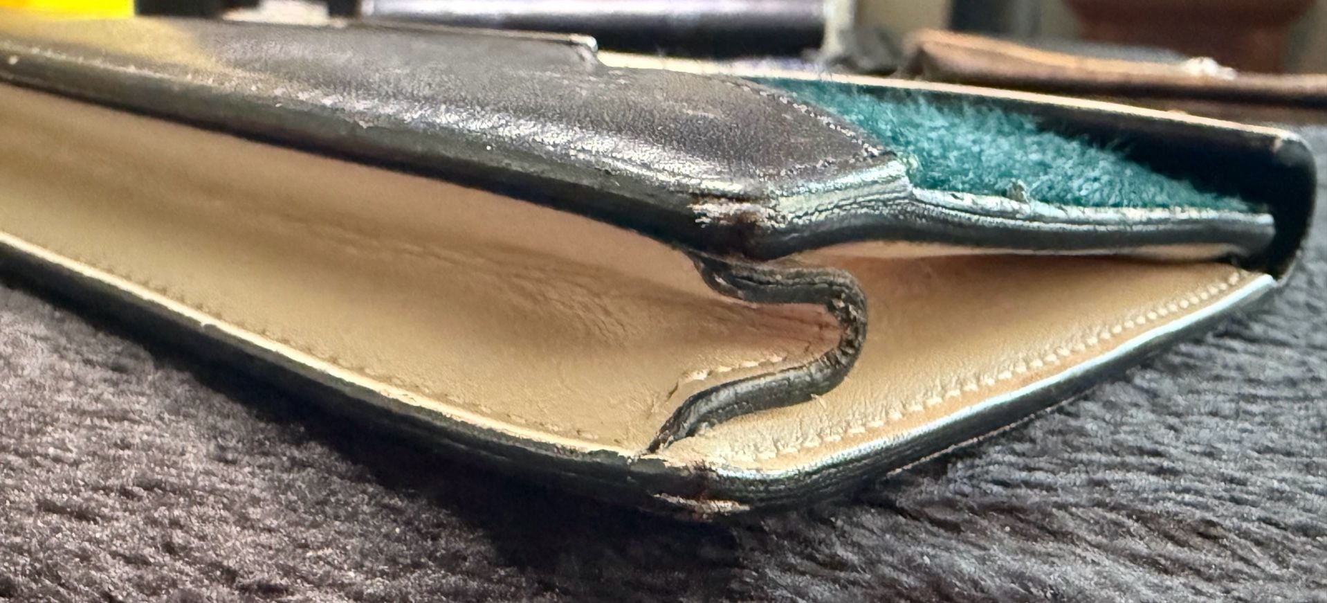 Celine Multicolor Calfskin & Haircalf Envelope Wallet 10