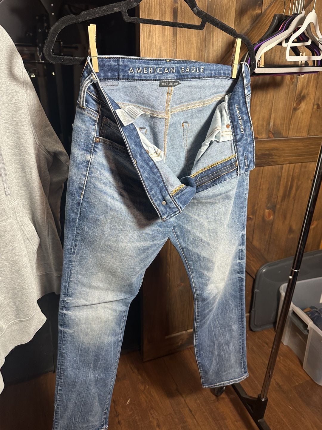 AMERICAN EAGLE Size 29x29 Men's Jeans Extreme Flex 4 Skinny ..., 1
