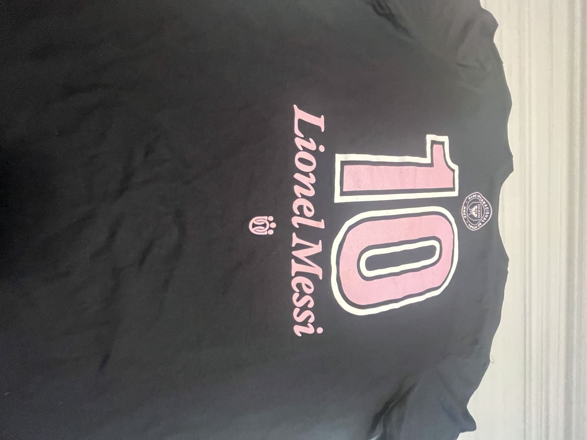 Fanatics Inter Miami Lionel Messi MLS Cup Champs T-Shirt Large Black 7