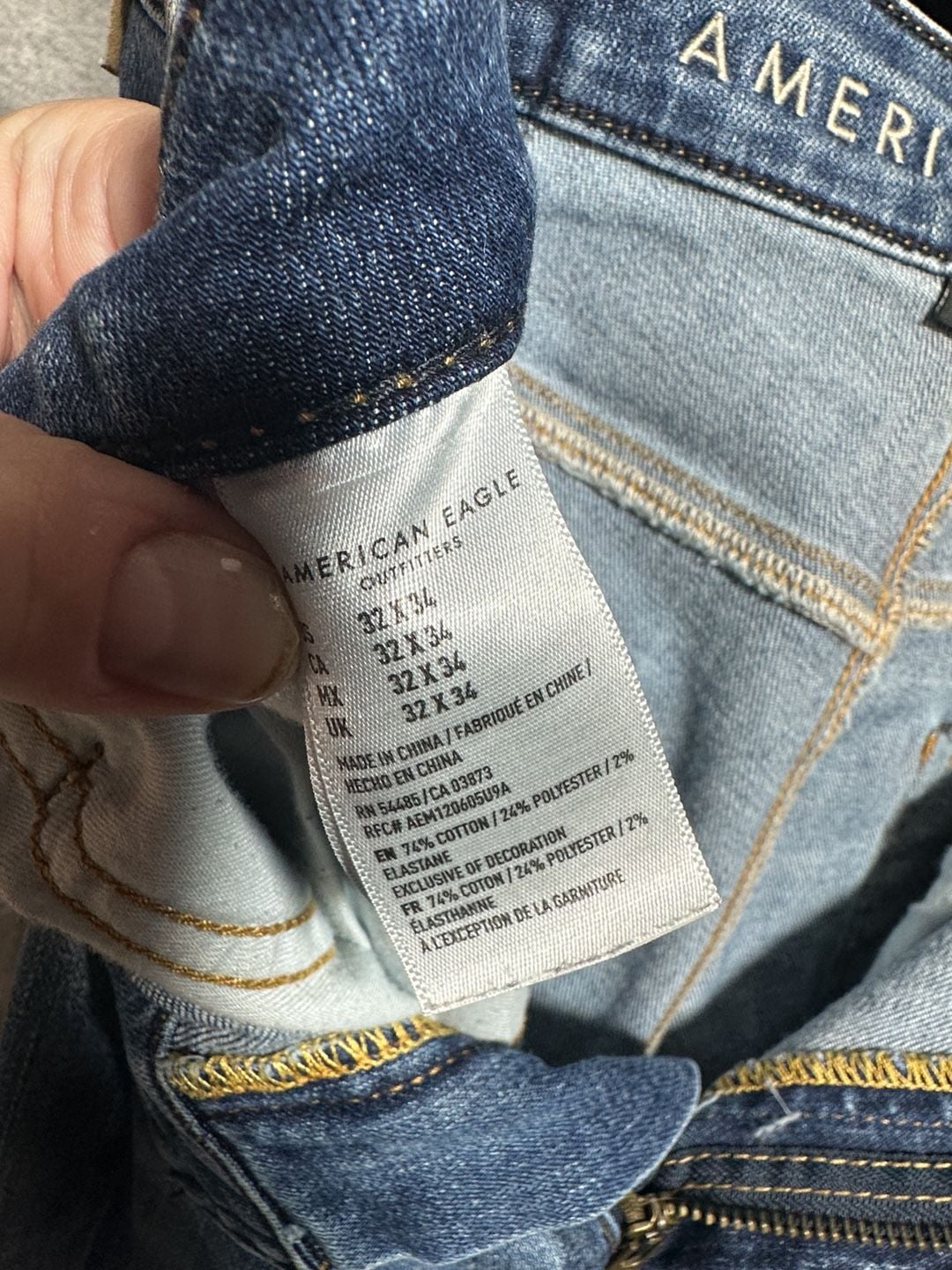 AMERICAN EAGLE Size 29x29 Men's Jeans Extreme Flex 4 Skinny ..., 3