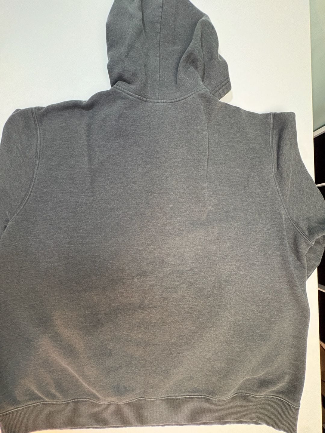 Timberland WeatherGear XL Gray Faded Pullover Hoodie Vintage Style Streetwear 3