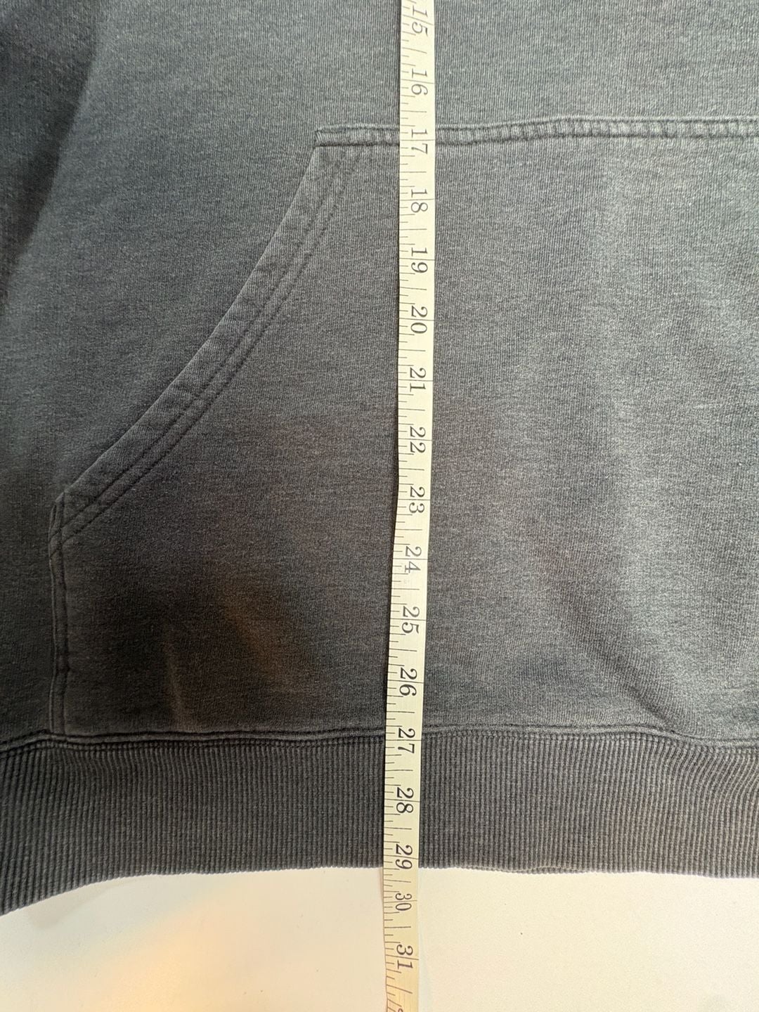 Timberland WeatherGear XL Gray Faded Pullover Hoodie Vintage Style Streetwear 4