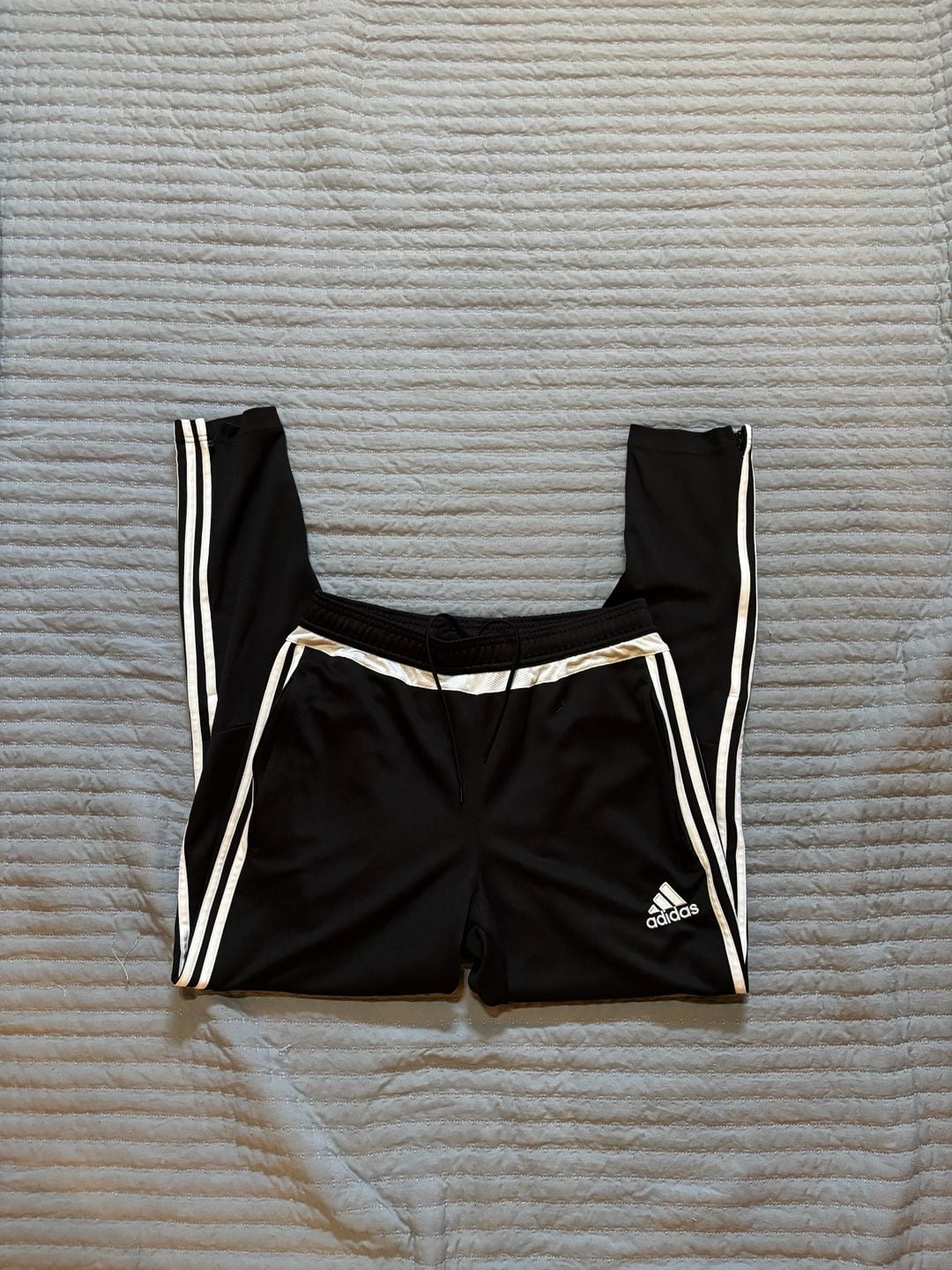 Adidas Climacool Pants Size M Black Track Joggers 1