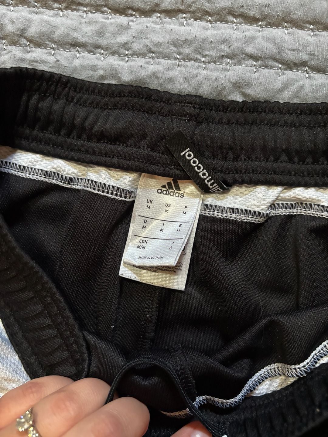 Adidas Climacool Pants Size M Black Track Joggers 3