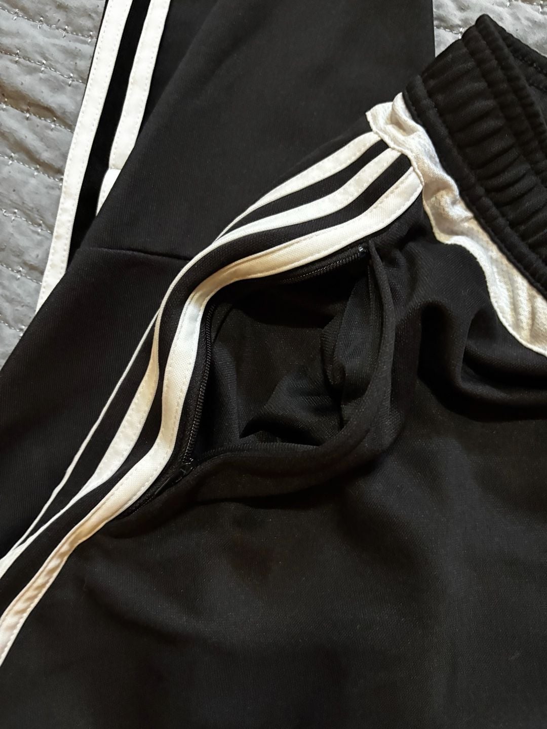 Adidas Climacool Pants Size M Black Track Joggers 4