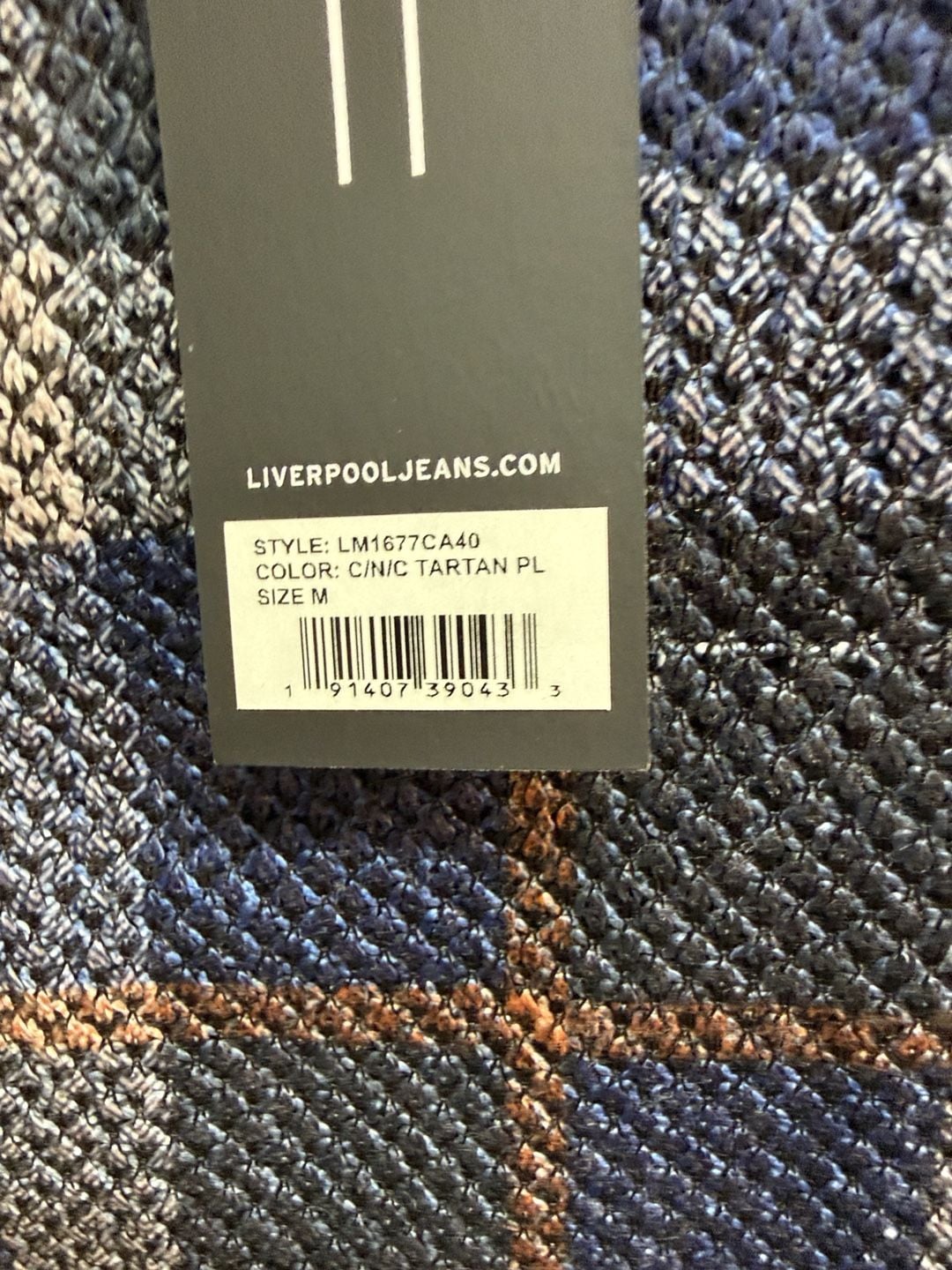Liverpool Los Angeles Plaid Shirt Jacket Size M 4