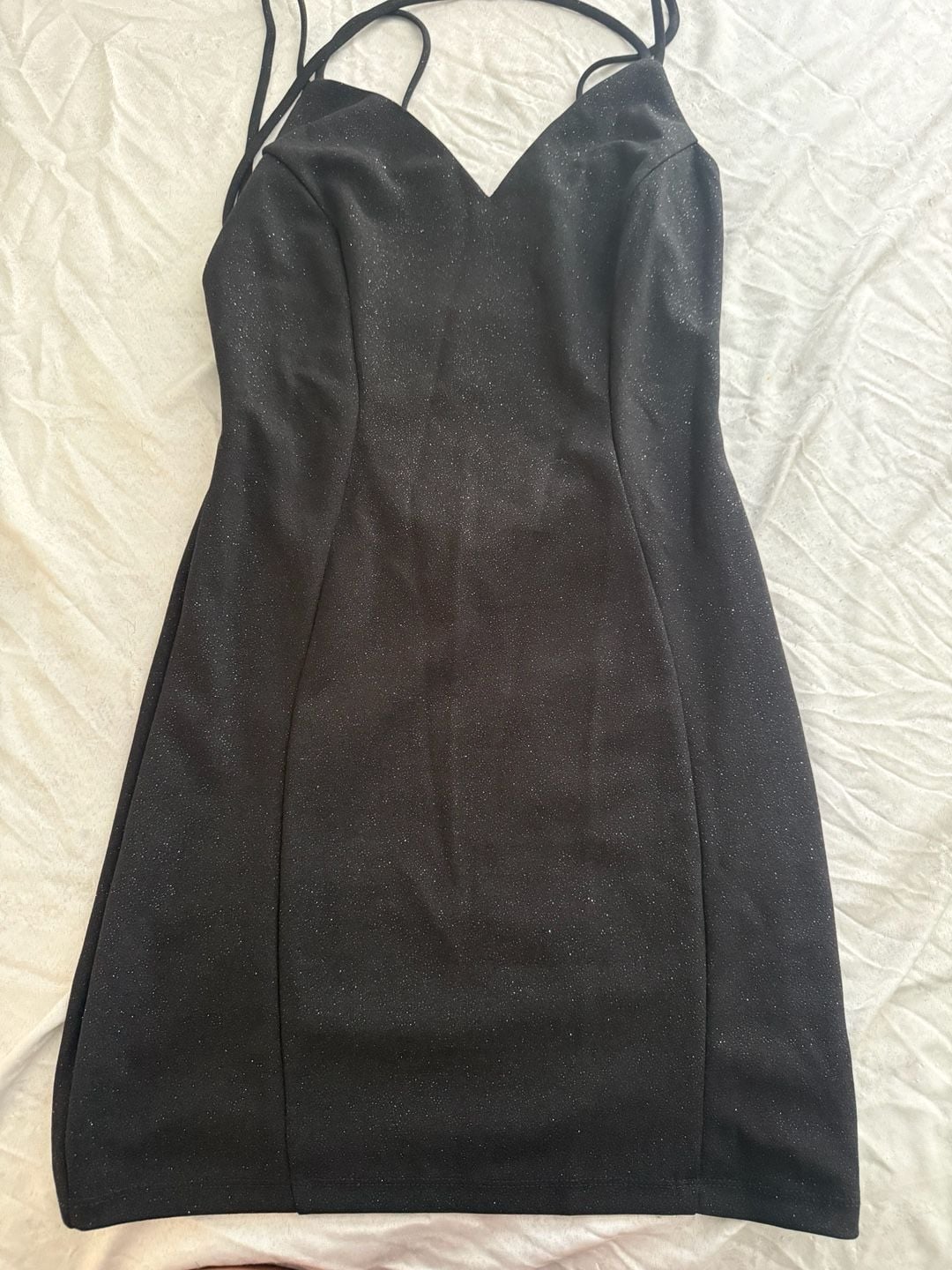 Black Shimmer Dress 2