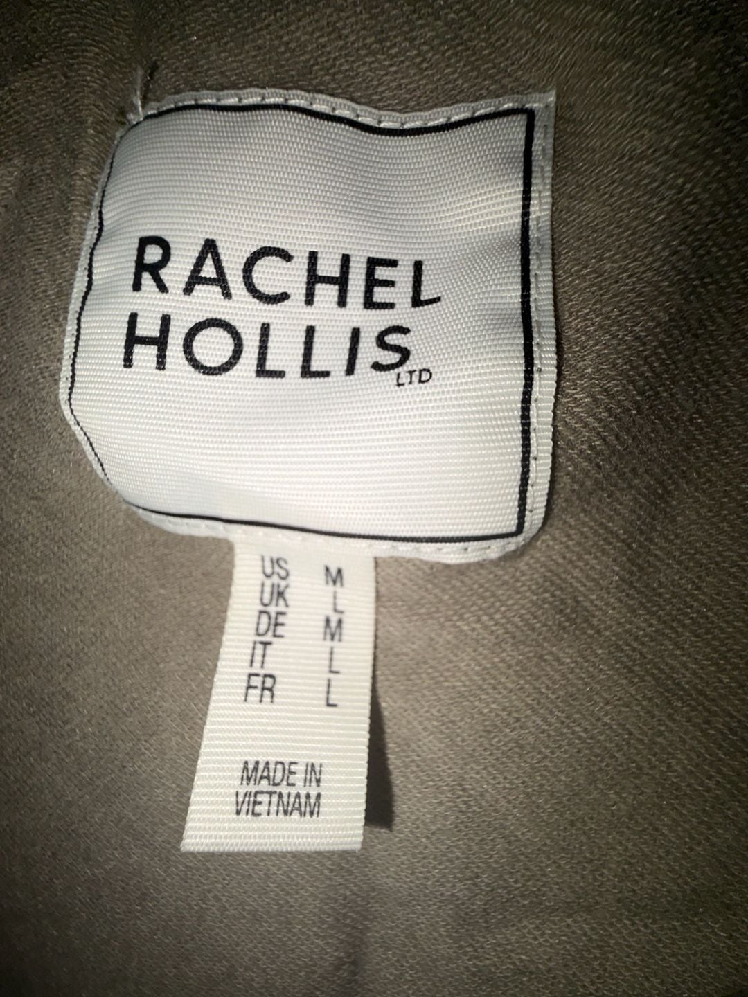 Rachel Hollis Ltd Sweatshirt Size M Green Camo Long Sleeve 4