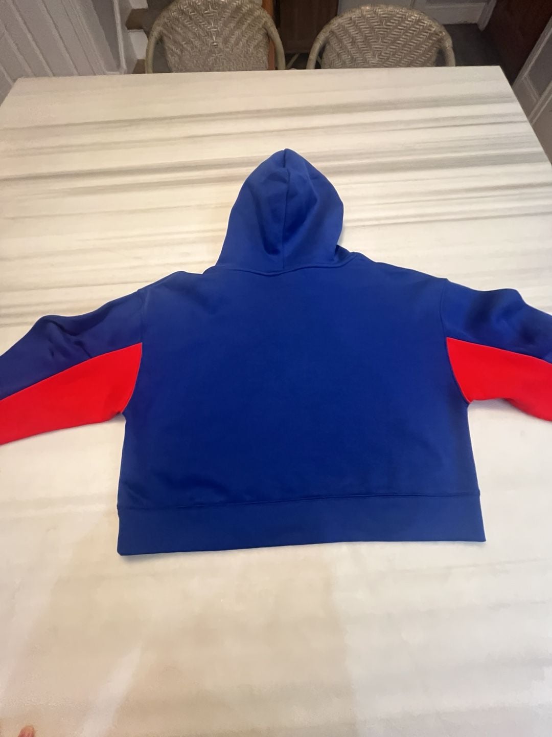 Fanatics New York Rangers Hoodie Womens M Blue Red Hockey Sweatshirt 13