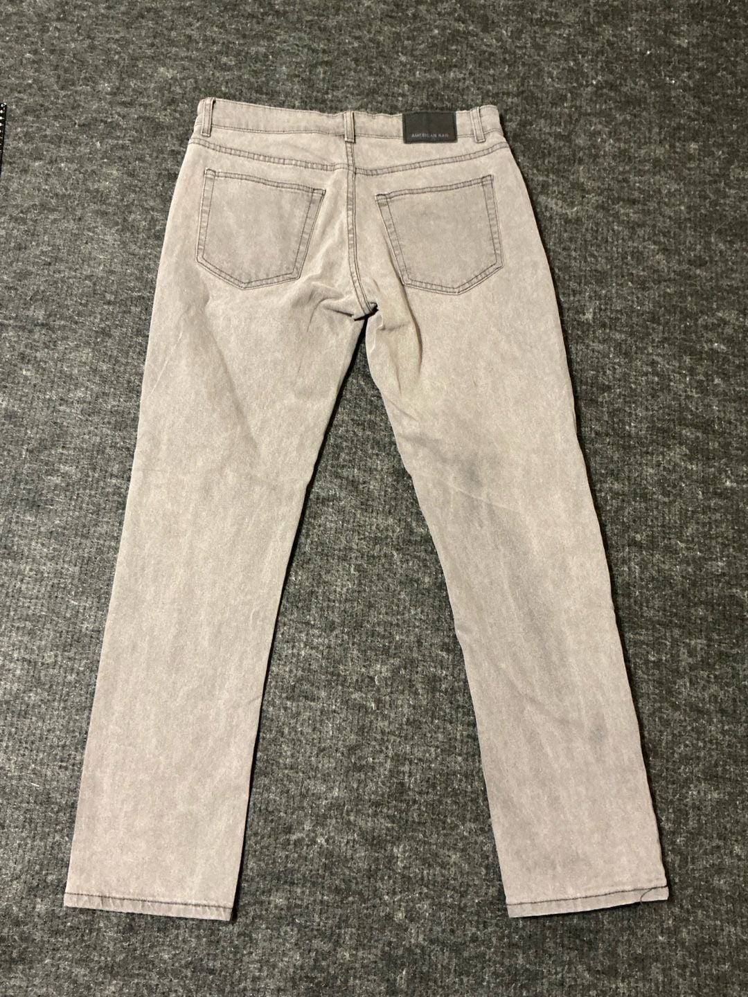 American Rag Slim Jeans Womens Size 30x30 Color Gray 5 Pockets Design  11
