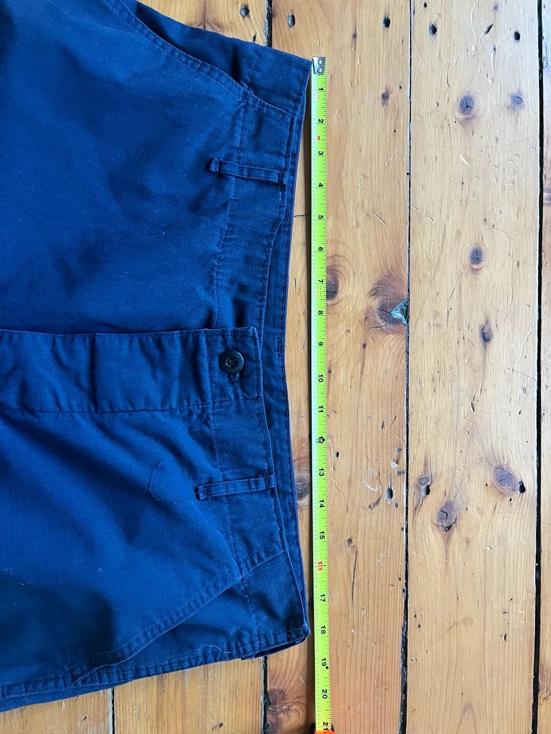 Brigade Quartermasters BDU Combat Cloth Trousers Large Regular Blue Cargo 90s 6