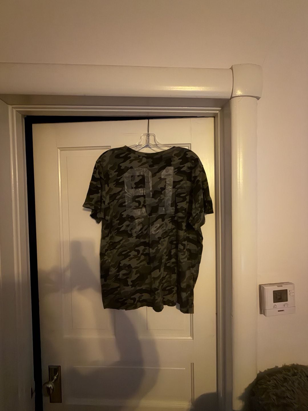 Guess Camouflage T-Shirt Size XL Green Graphic 81 7