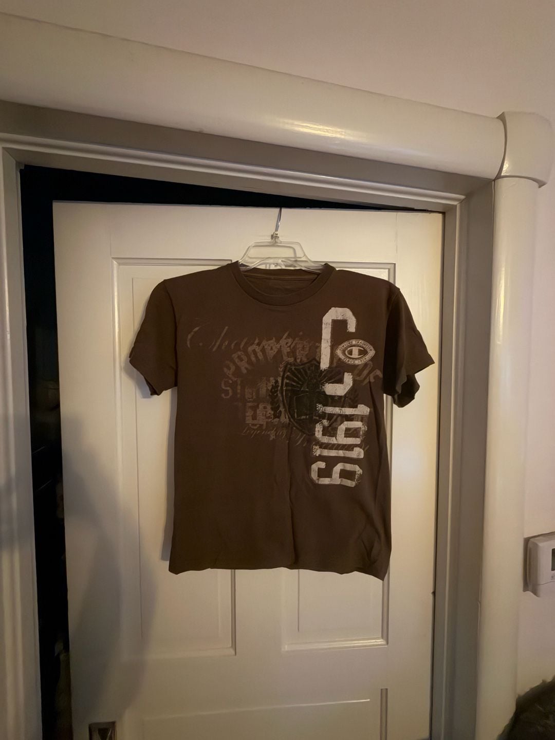 Champion T-Shirt Size S Brown Graphic 1919 2