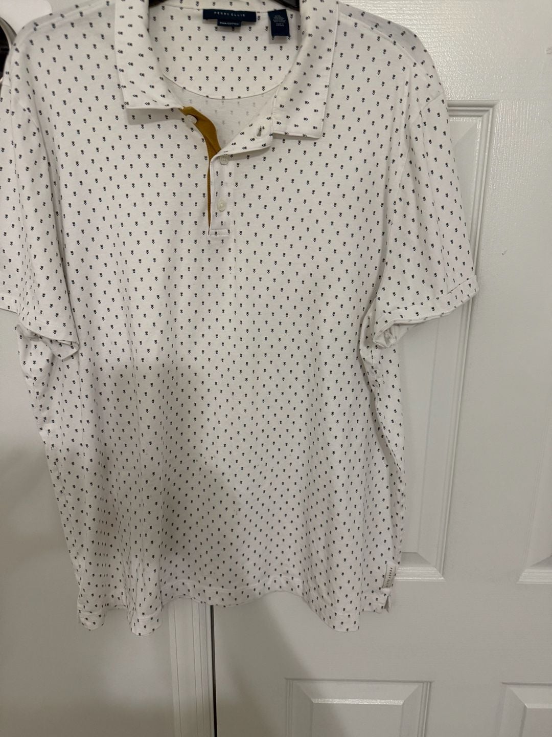 Donald Ross Sportswear, Sz L Golf Polo Shirt Palm Beach CC Logo ..., 3