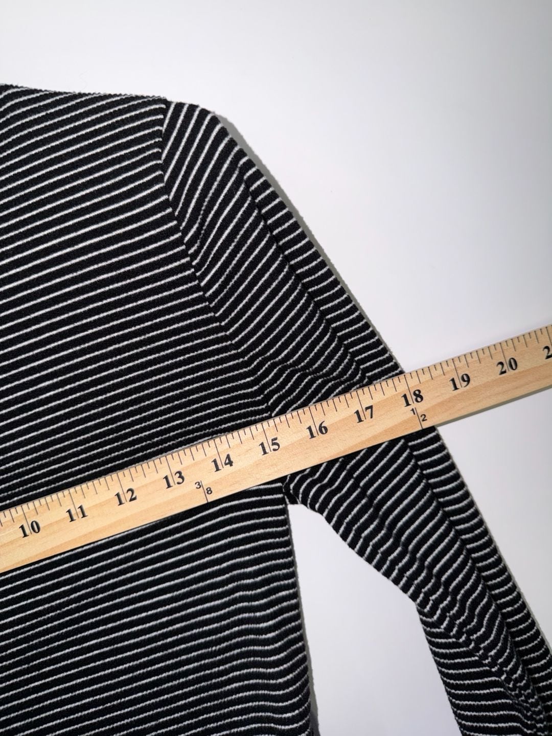 Missguided Striped Long Sleeve Top Size S Black White Ribbed Womens 5
