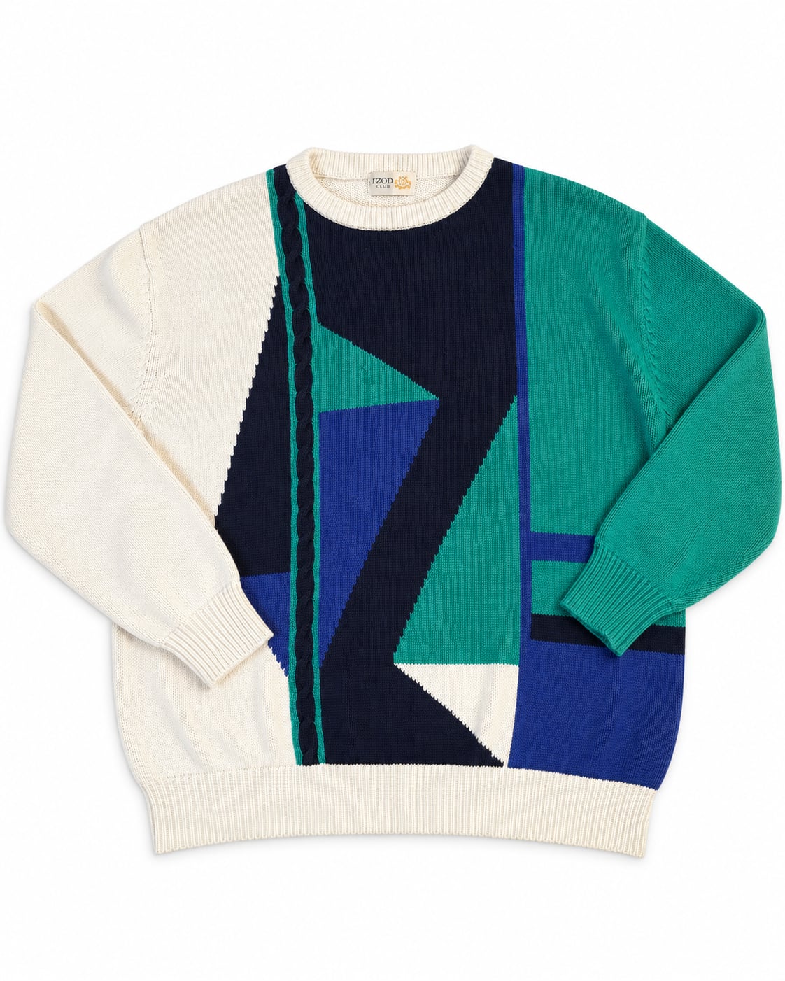 COLOUR BLOCK SWEATER SECOND HAND 2