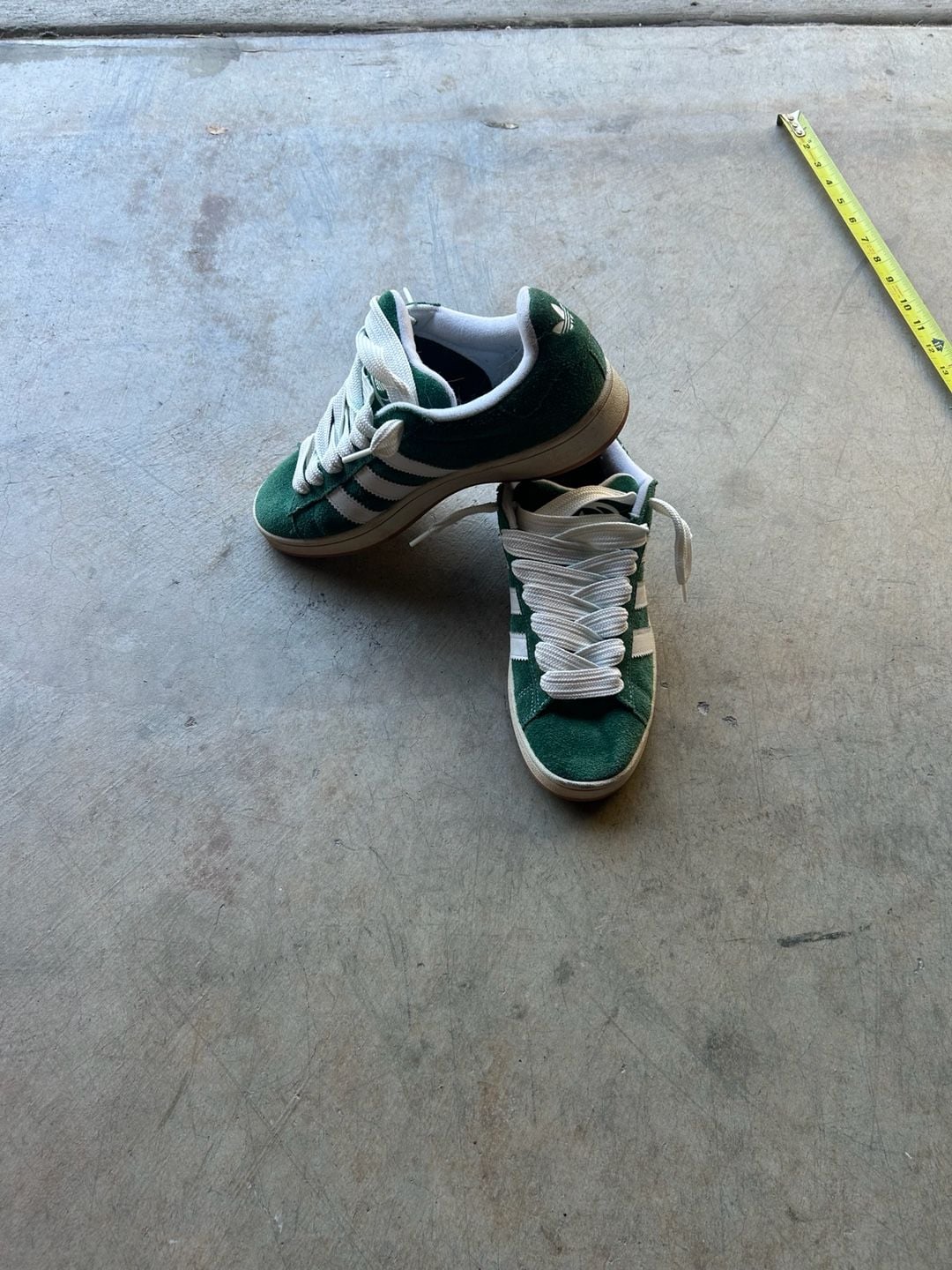 Adidas Campus 00s Green White Sneakers Shoes 2