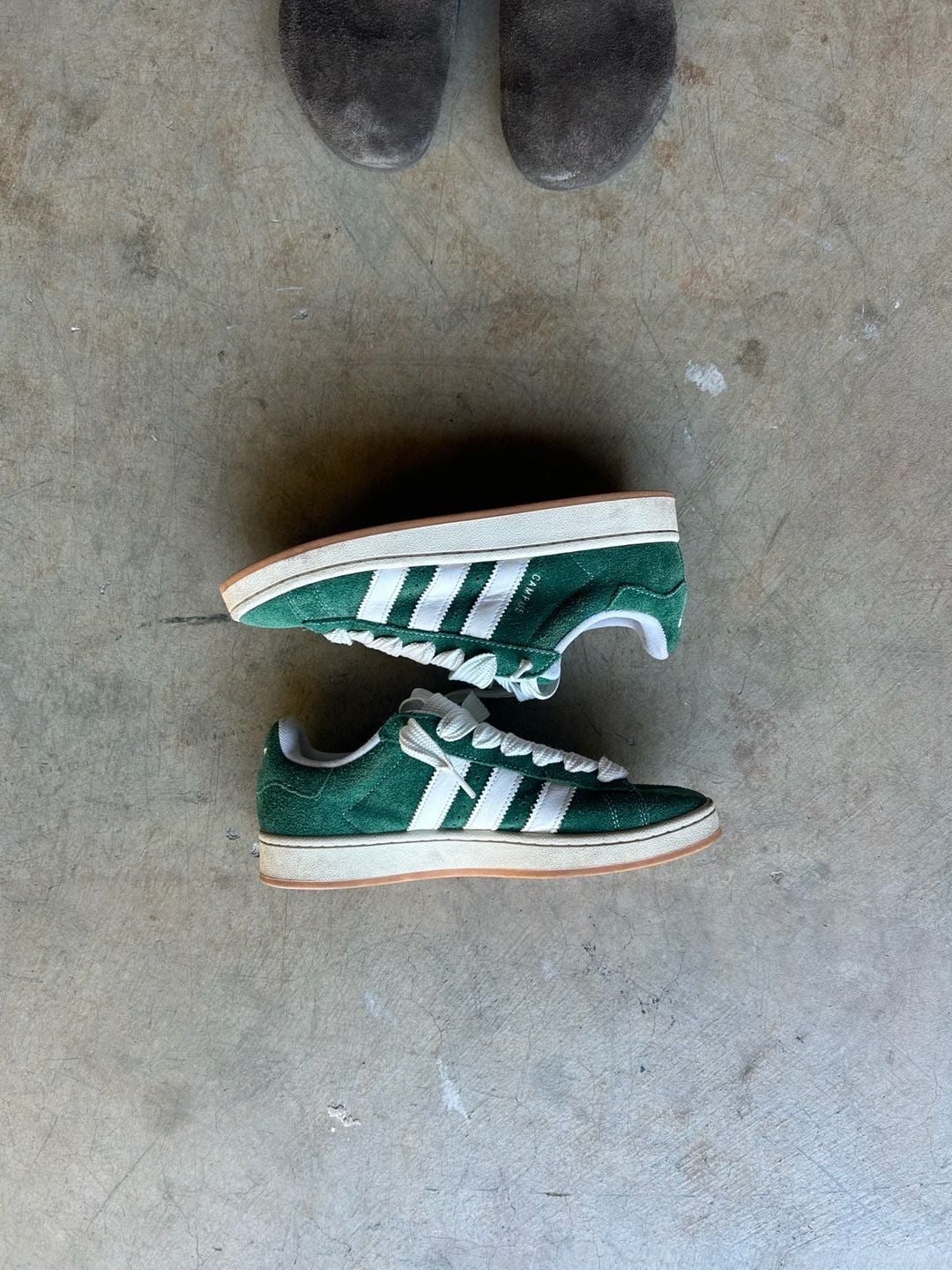 Adidas Campus 00s Green White Sneakers Shoes 4
