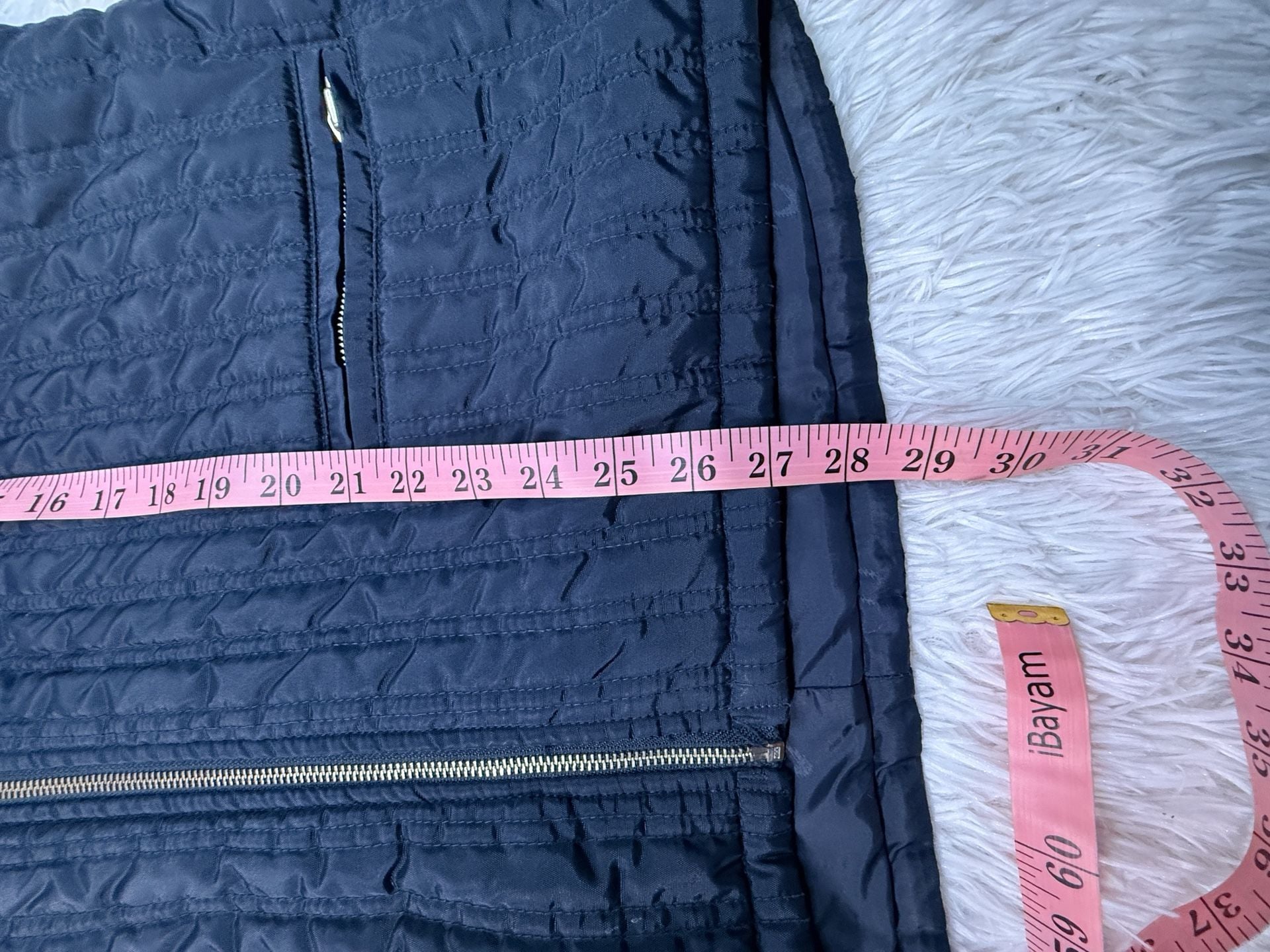 Oakley Software Quilted Jacket Size XL Navy Full Zip Insulated 8