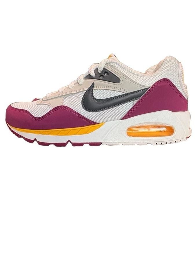Nike Air Max Excee Size 8 women/ 6.5 men White Burgundy Yellow 5