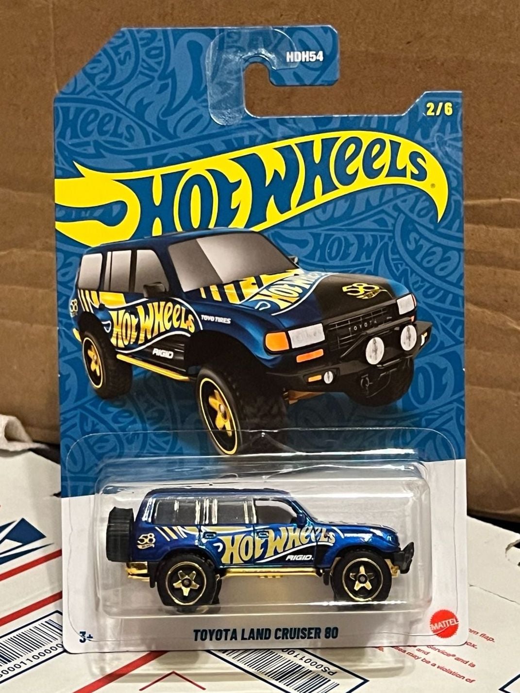Hot Wheels 58th Anniversary Mix 2 Toyota Land Cruiser 80 1
