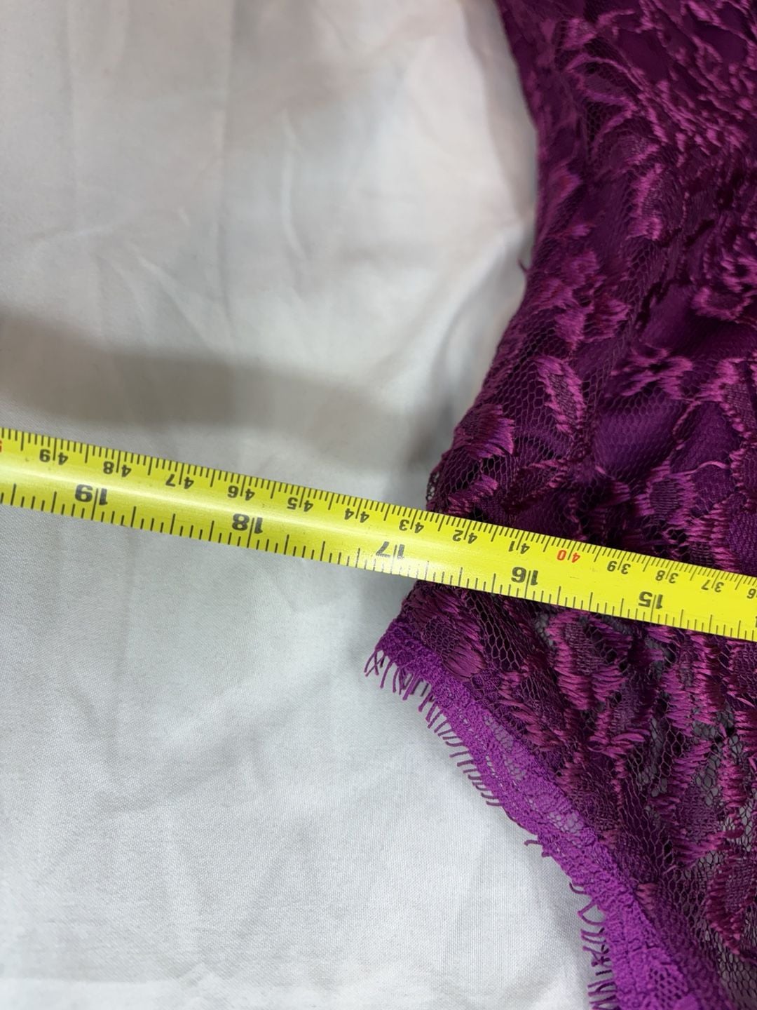 Simply Liliana Dress Size 8 Purple Lace Sleeveless 5